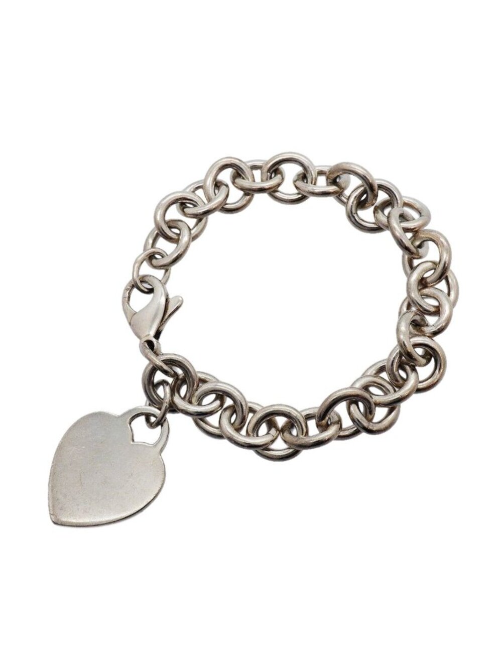 Tiffany & Co Bracelet Heart Tag 925 Sterling Silver
